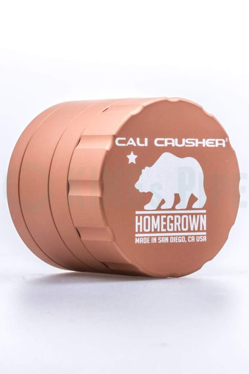 Cali Crusher - Homegrown Standard 4 Piece Grinder Brown