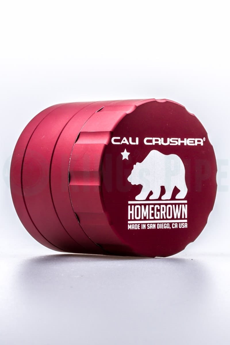 Cali Crusher - Homegrown Standard 4 Piece Grinder Red