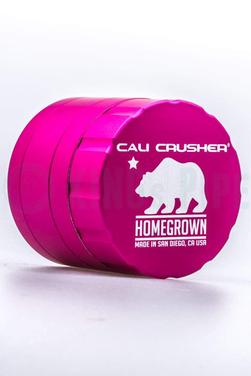 Cali Crusher - Homegrown Standard 4 Piece Grinder Pink