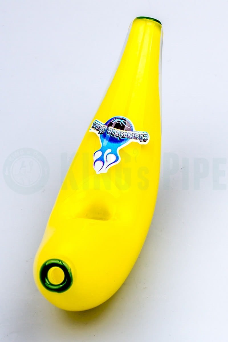 Chameleon Glass - Banana Hand Pipe