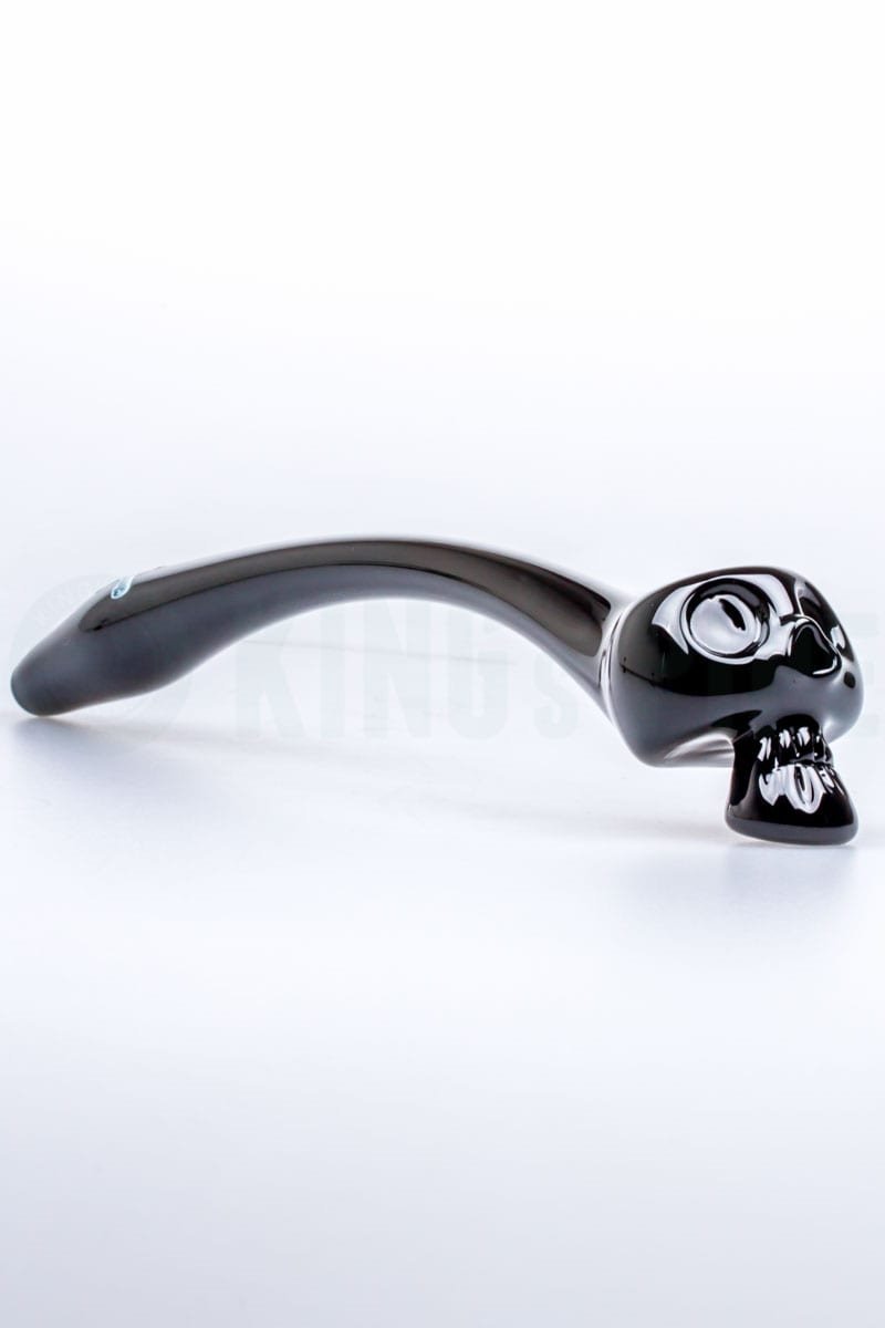 Chameleon Glass - Bone Head Skull Gandalf Pipe