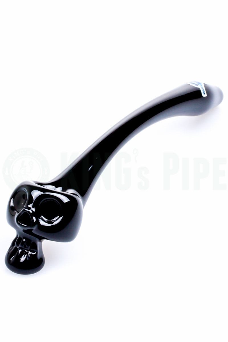 Chameleon Glass - Bone Head Skull Gandalf Pipe