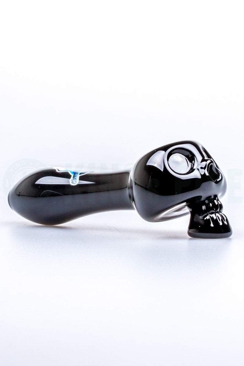 Chameleon Glass - Bone Head Skull Glass Pipe