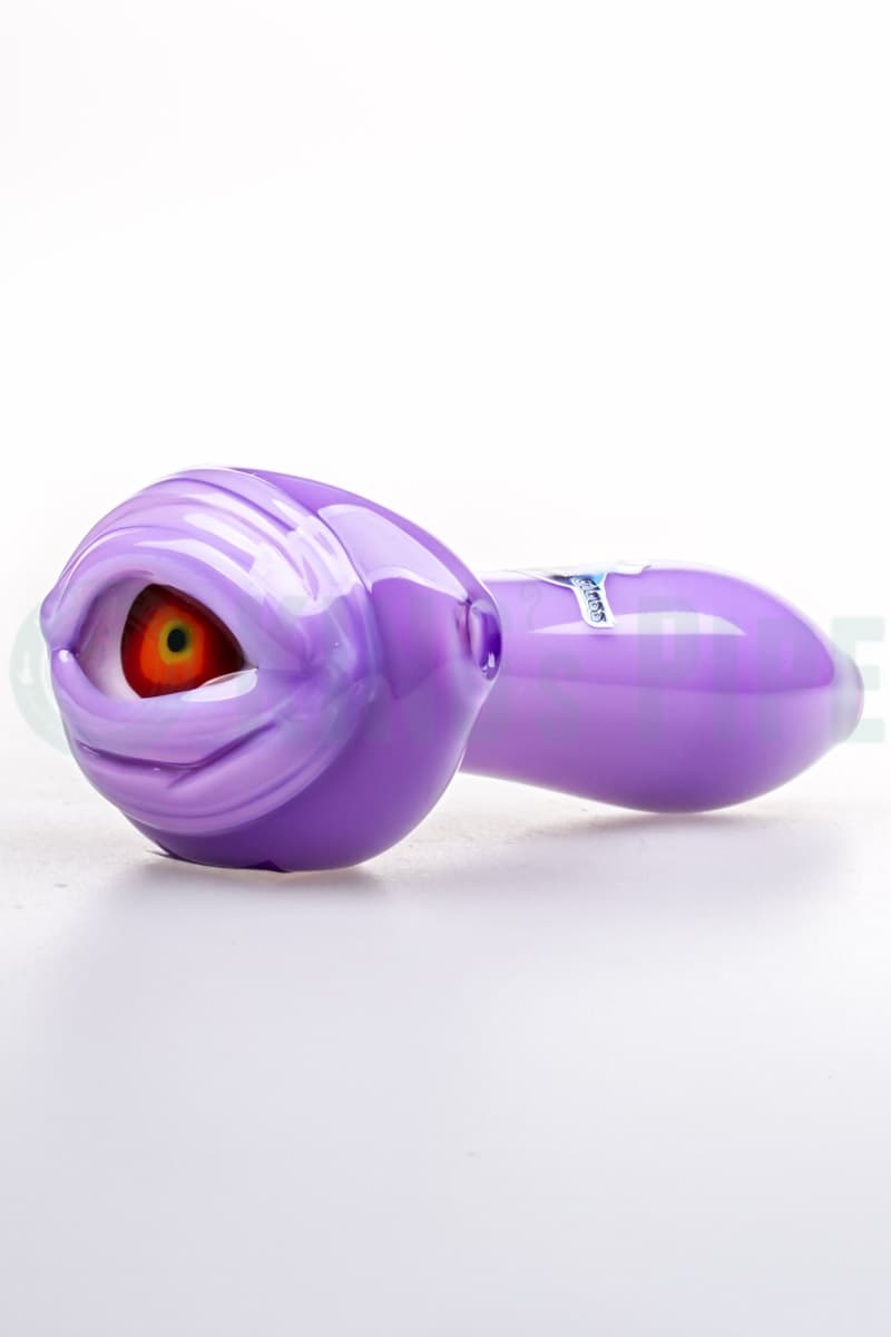 Chameleon Glass - Cyclops Eyeball Hand Pipe