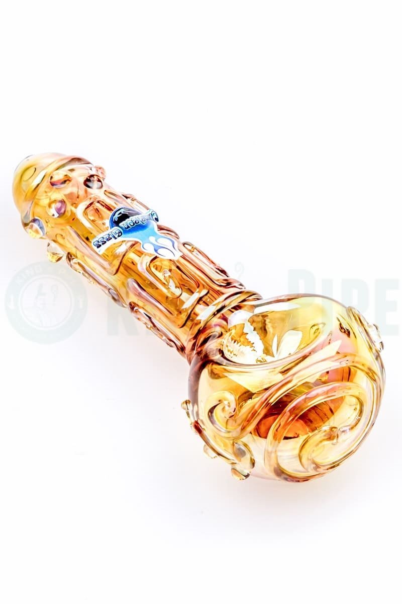 Chameleon Glass - Fumed Aztec Ruins Glass Pipe