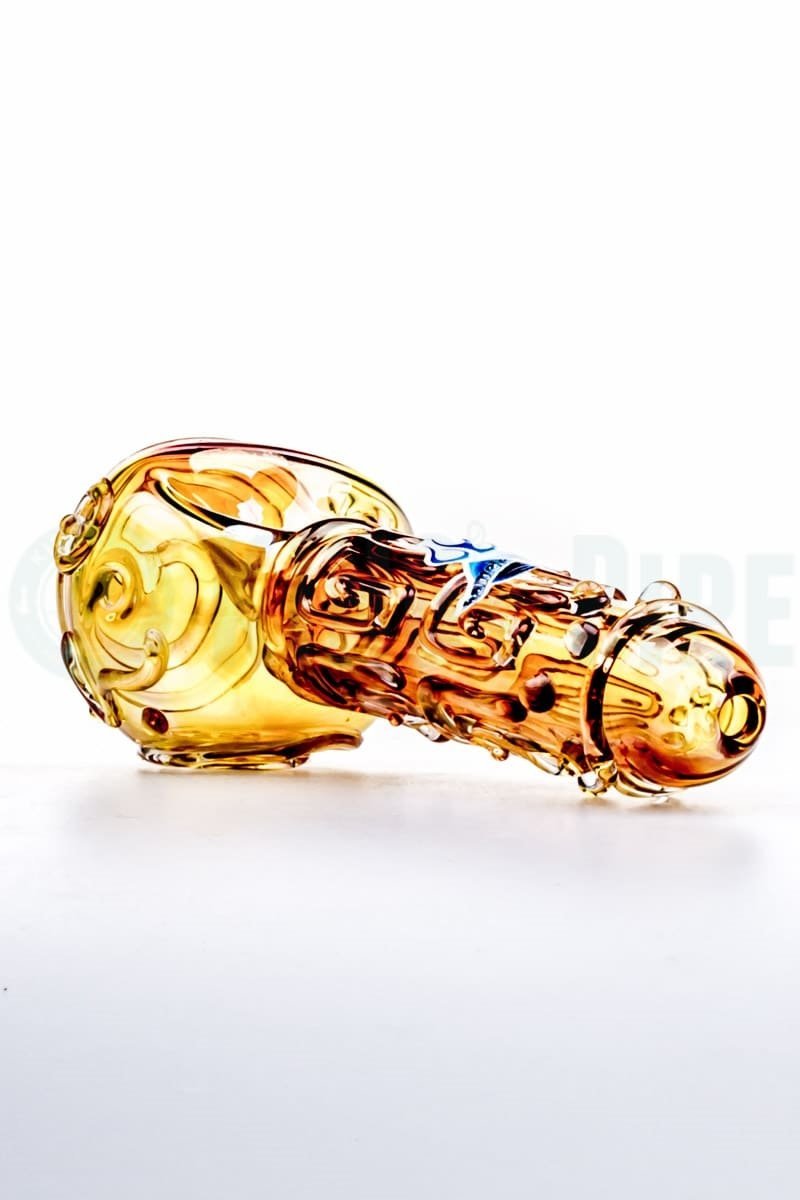 Chameleon Glass - Fumed Aztec Ruins Glass Pipe