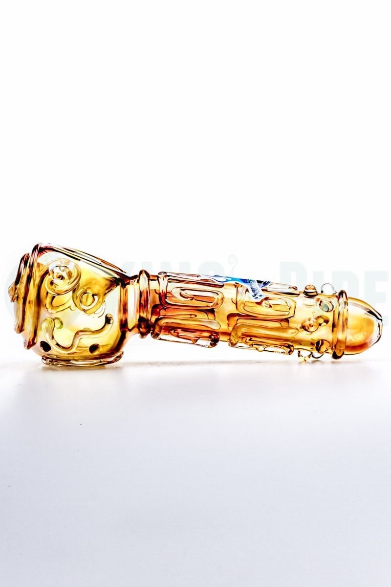 Chameleon Glass - Fumed Aztec Ruins Glass Pipe