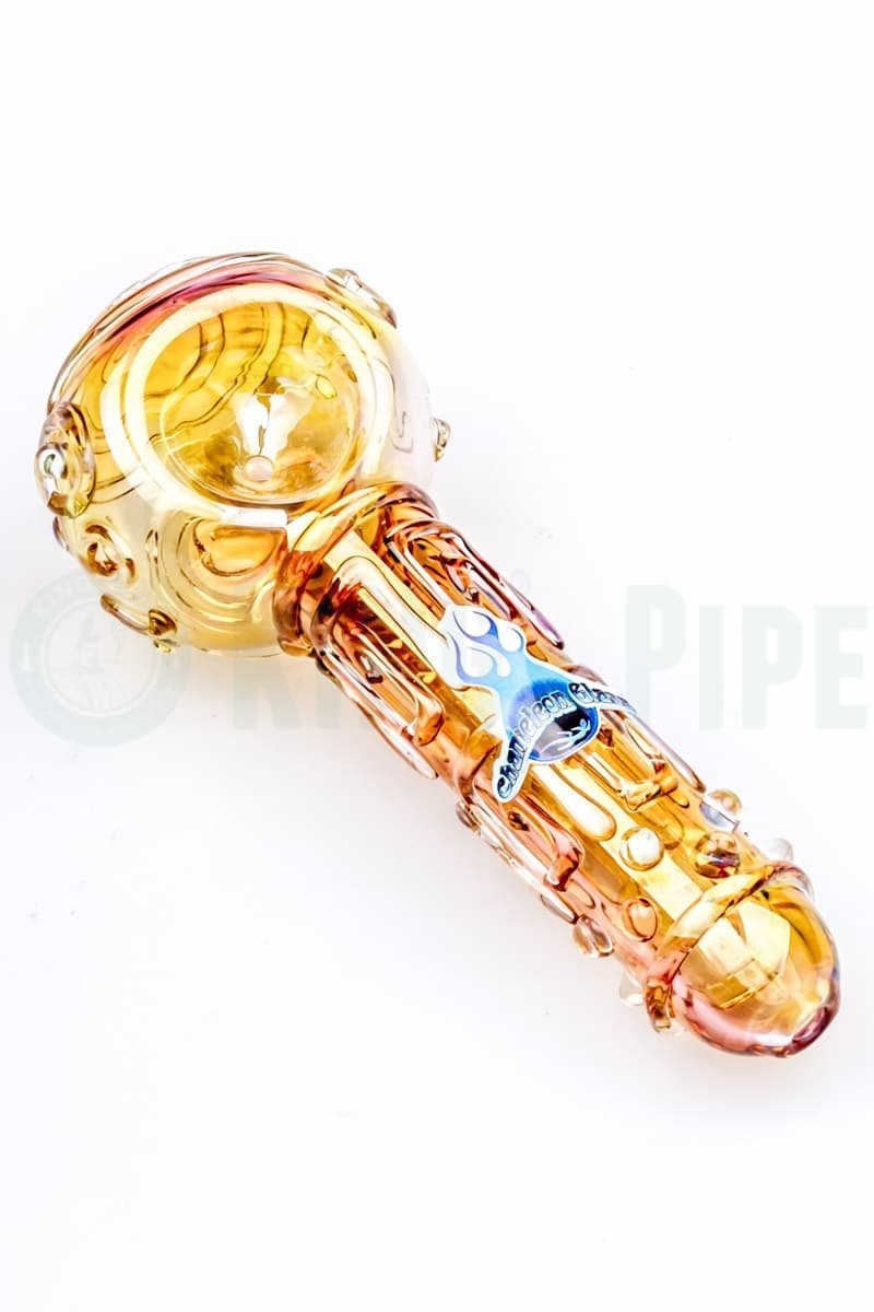 Chameleon Glass - Fumed Aztec Ruins Glass Pipe