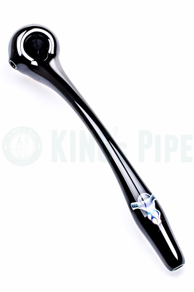 Chameleon Glass - Gandalf Glass Pipe Onyx Black