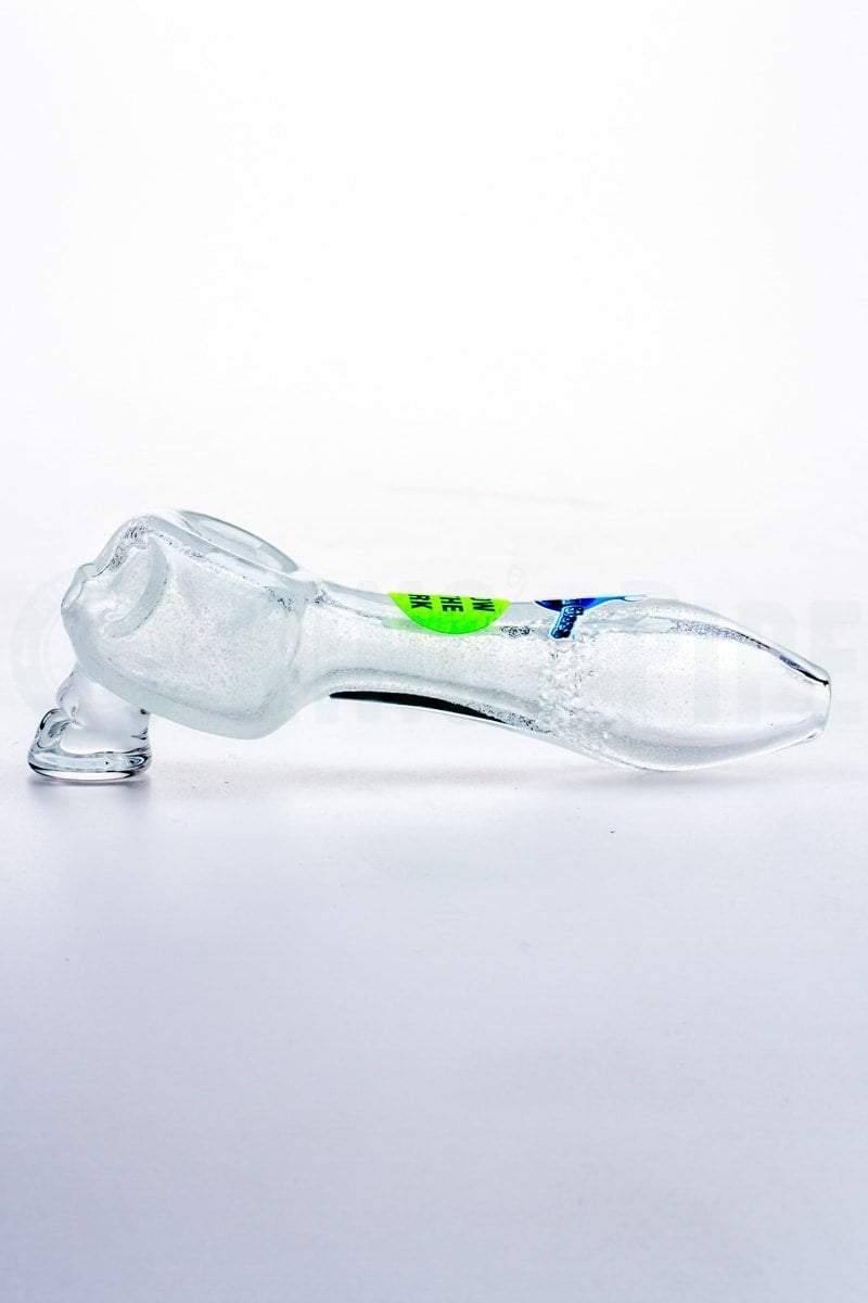 Chameleon Glass - Glow In The Dark Bone Head Skull Pipe