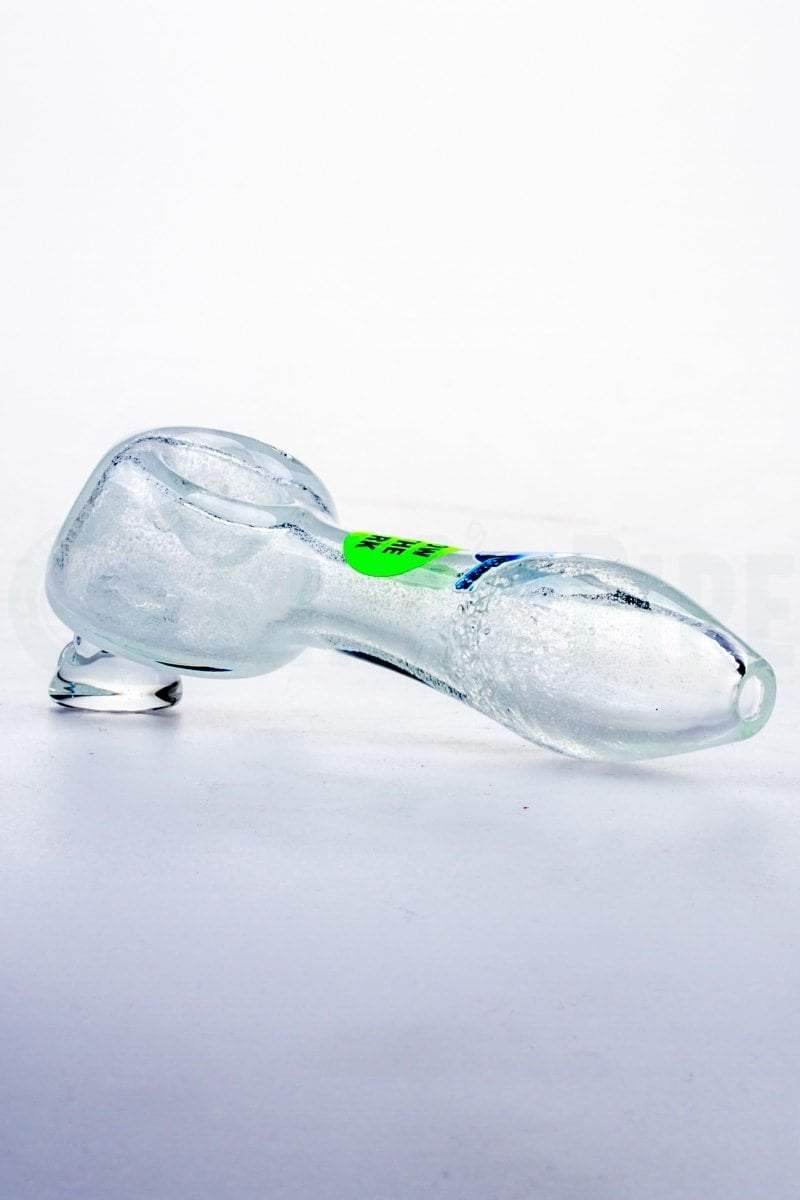 Chameleon Glass - Glow In The Dark Bone Head Skull Pipe