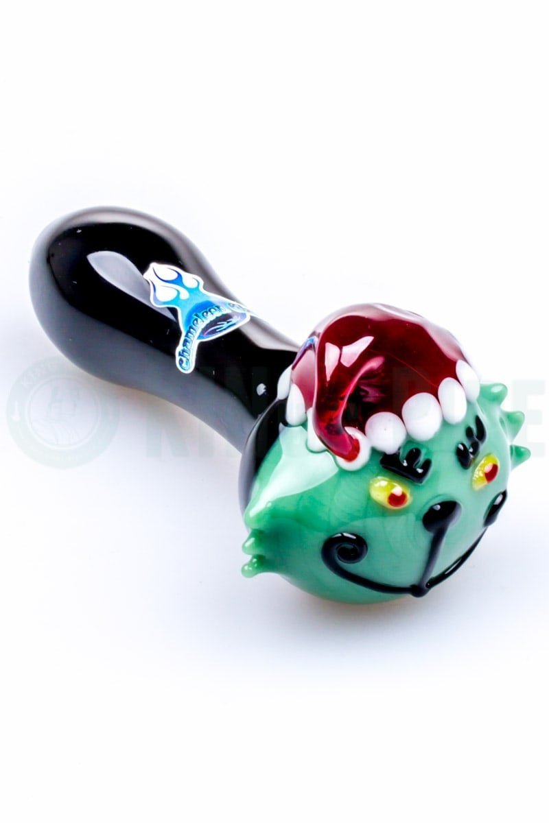 Chameleon Glass - Grinch Glass Pipe