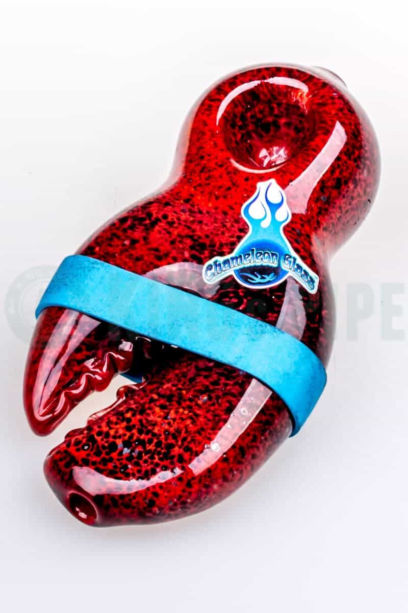 Chameleon Glass - Lobster Claw Glass Pipe