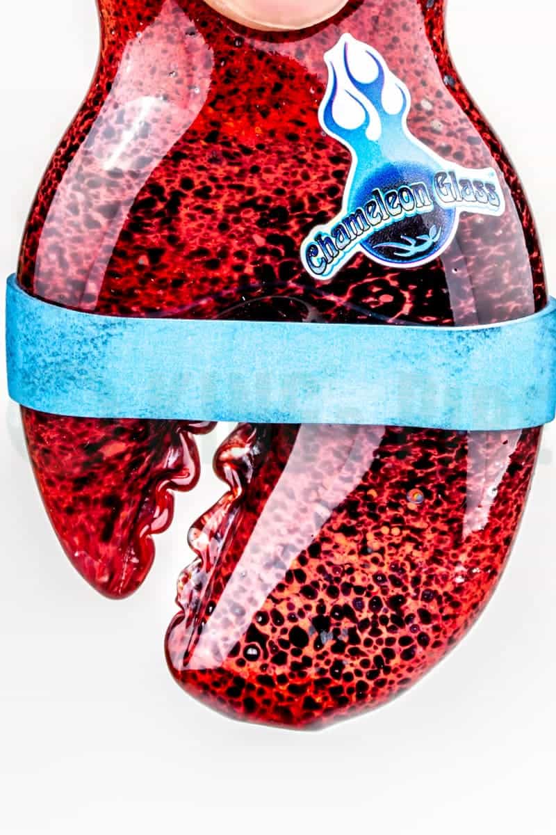 Chameleon Glass - Lobster Claw Glass Pipe