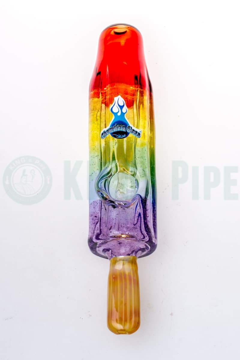 Chameleon Glass - Pop Ice Glass Pipe Rainbow