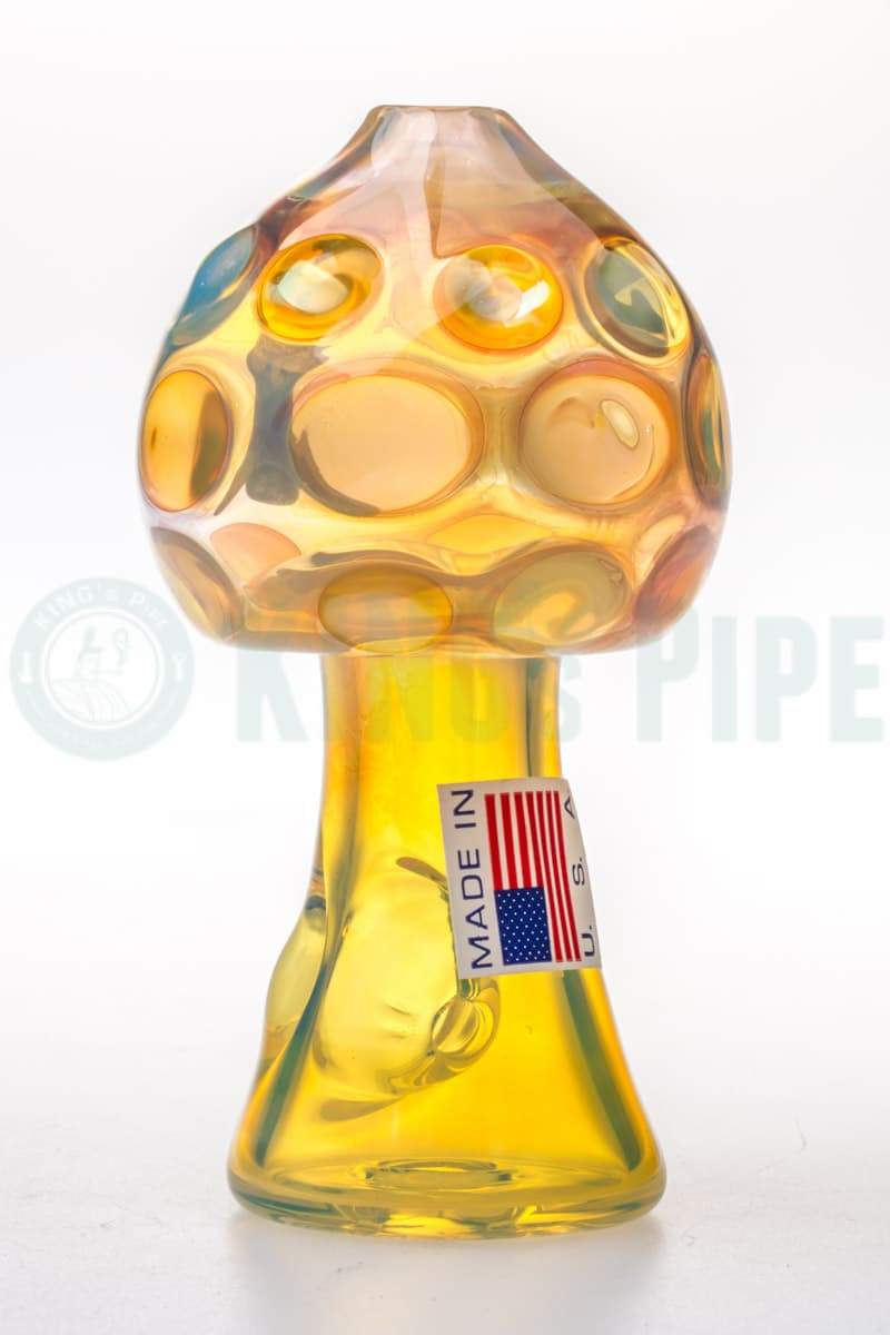 Chameleon Glass - Standing Mushroom Pipe