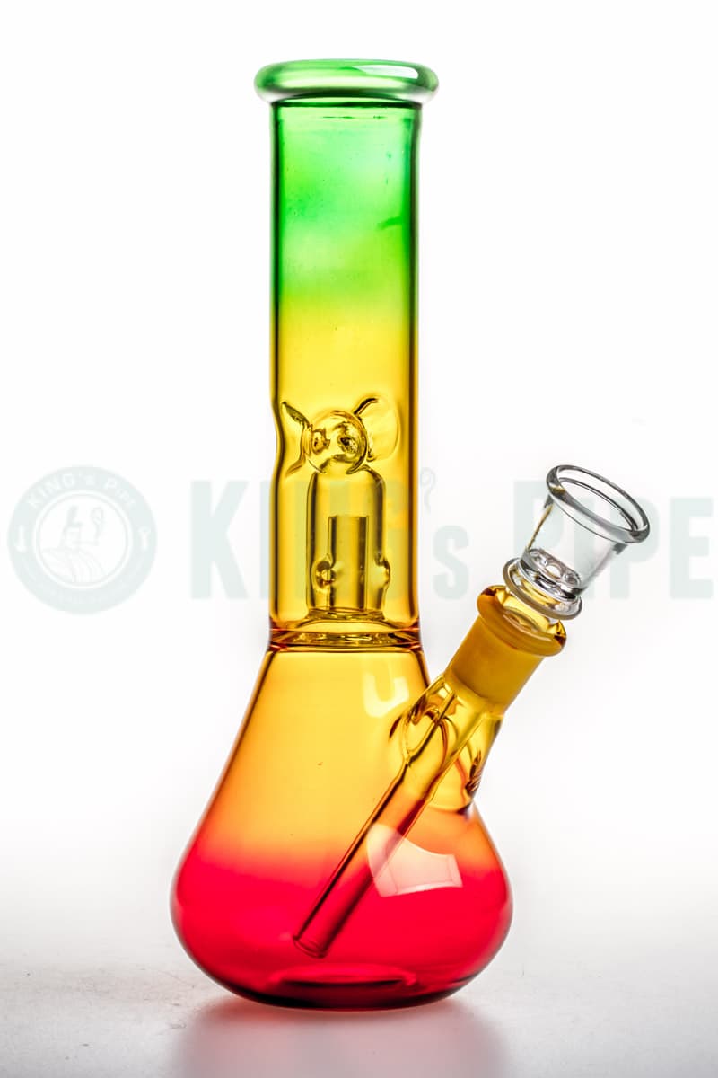 Cheap Bong in Rasta with Dome Perc