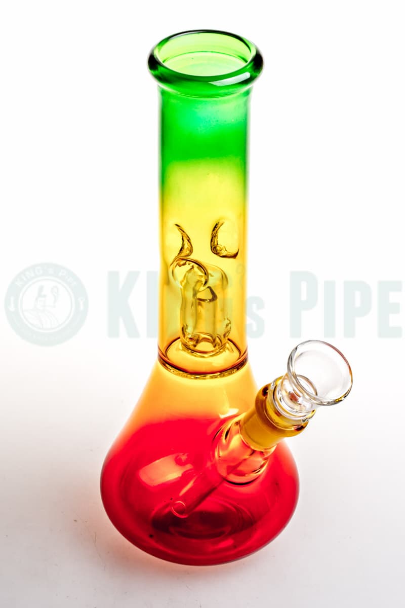 Cheap Bong in Rasta with Dome Perc