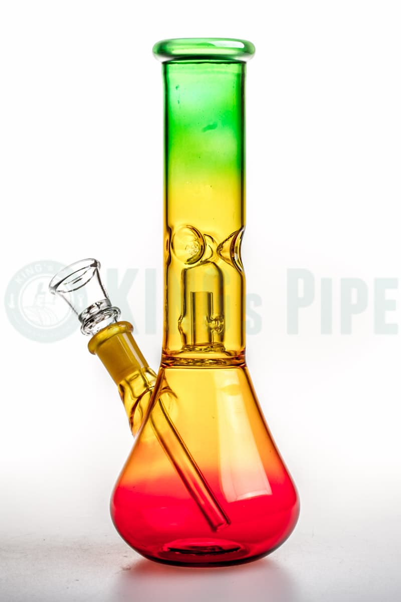 Cheap Bong in Rasta with Dome Perc