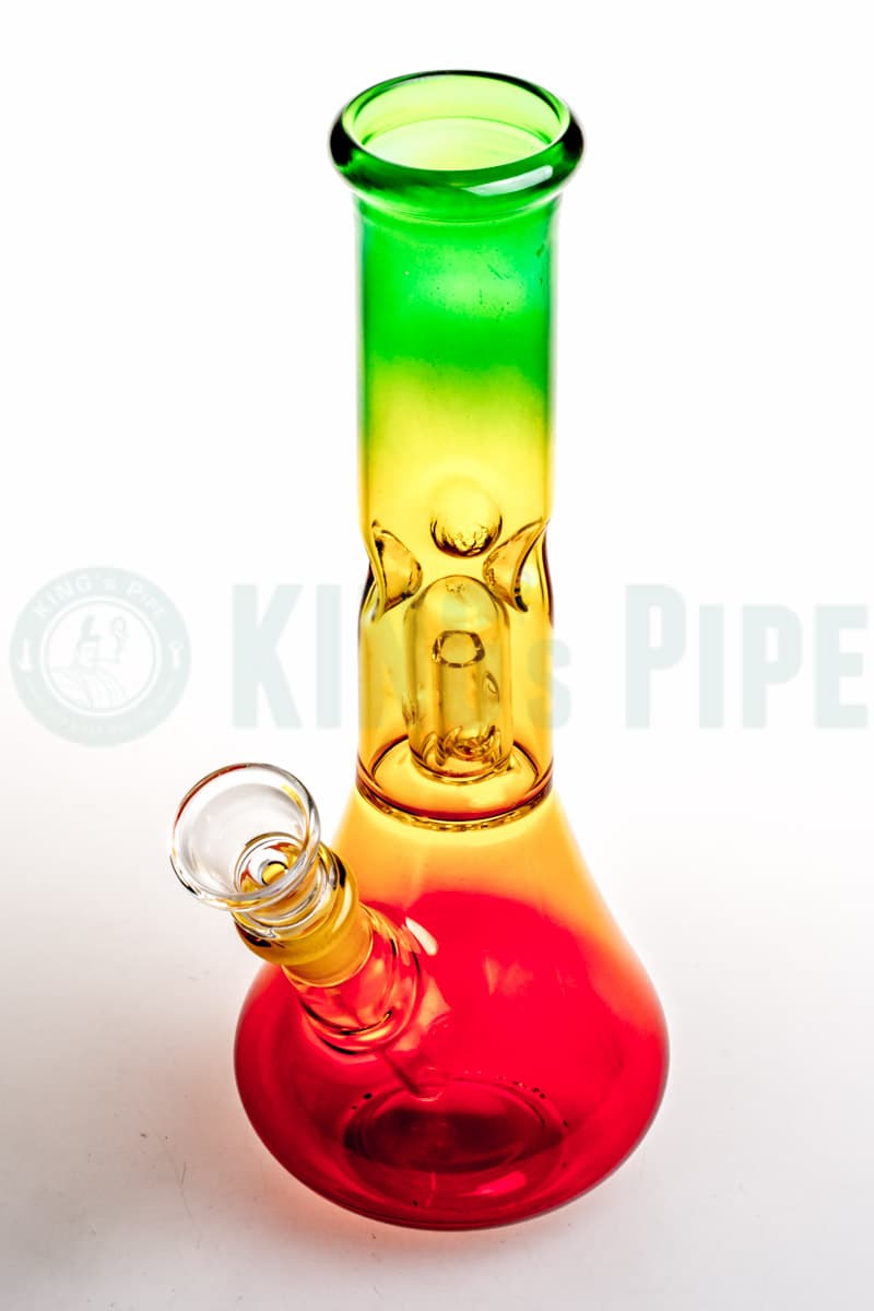 Cheap Bong in Rasta with Dome Perc