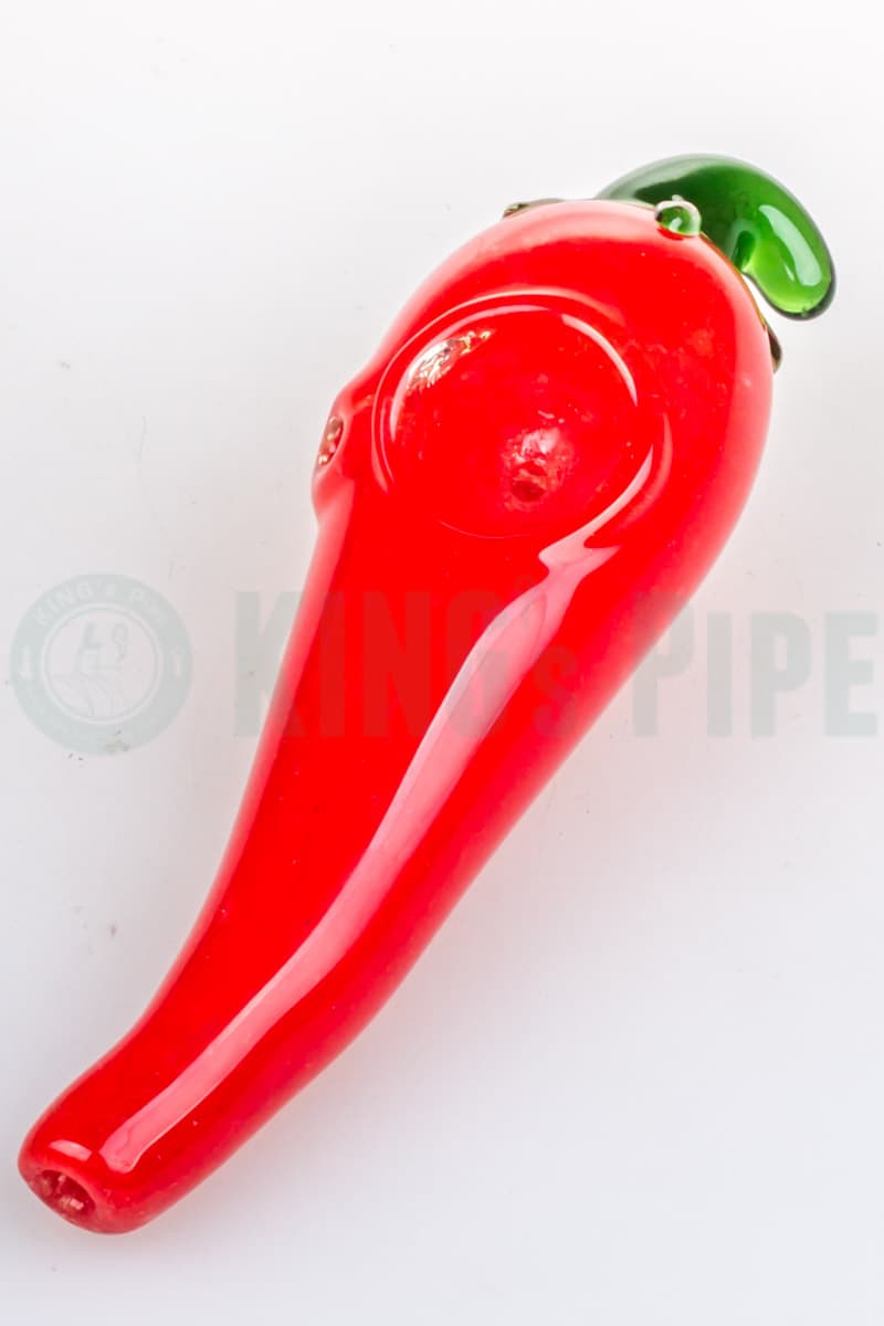 Chili Pepper Glass Hand Pipe