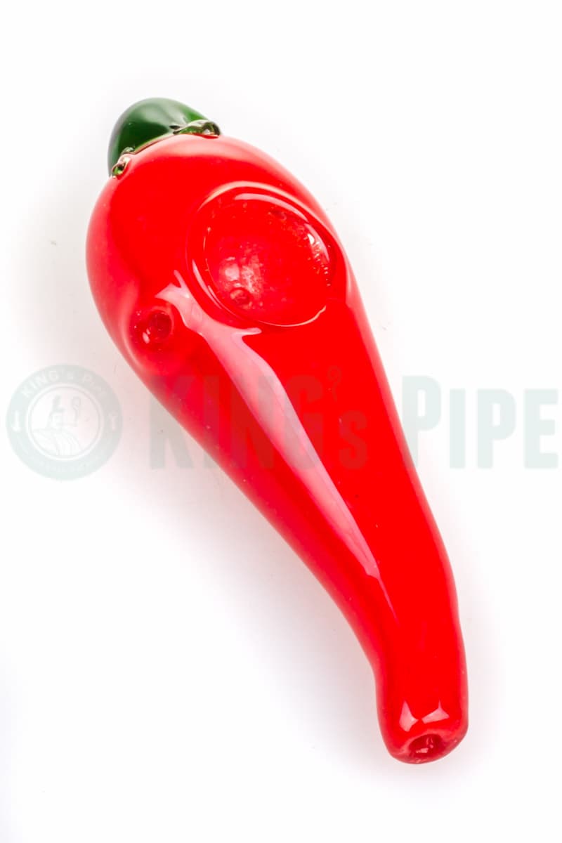 Chili Pepper Glass Hand Pipe