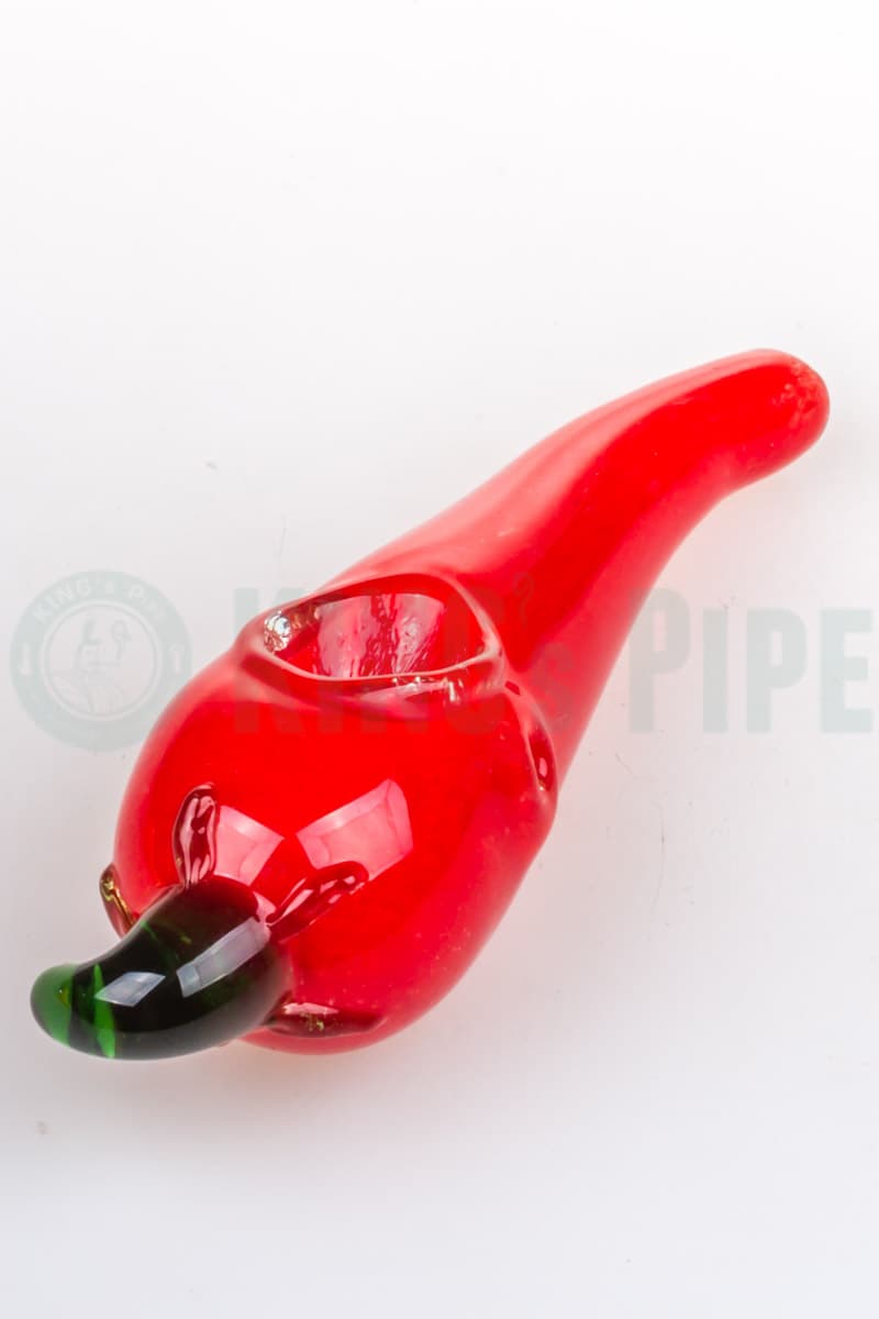 Chili Pepper Glass Hand Pipe