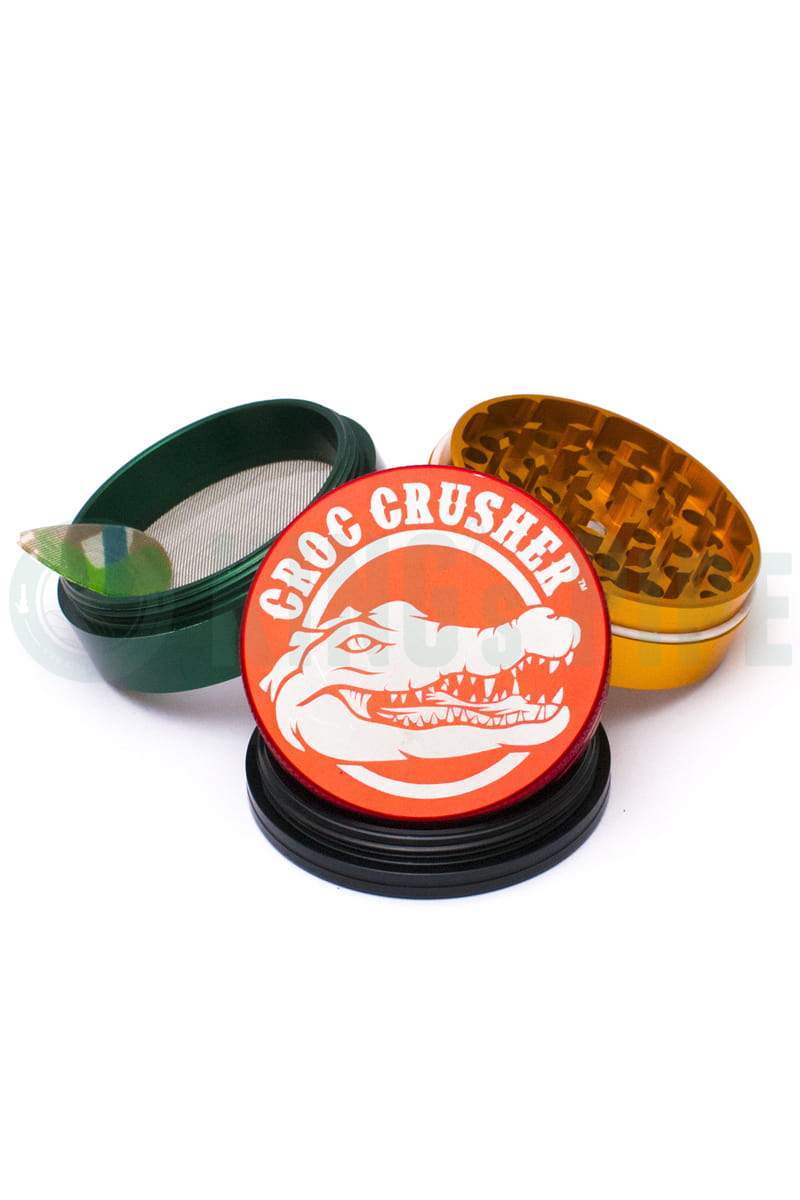 Croc Crusher - 1.5 Inch 4 Piece Grinder Rasta