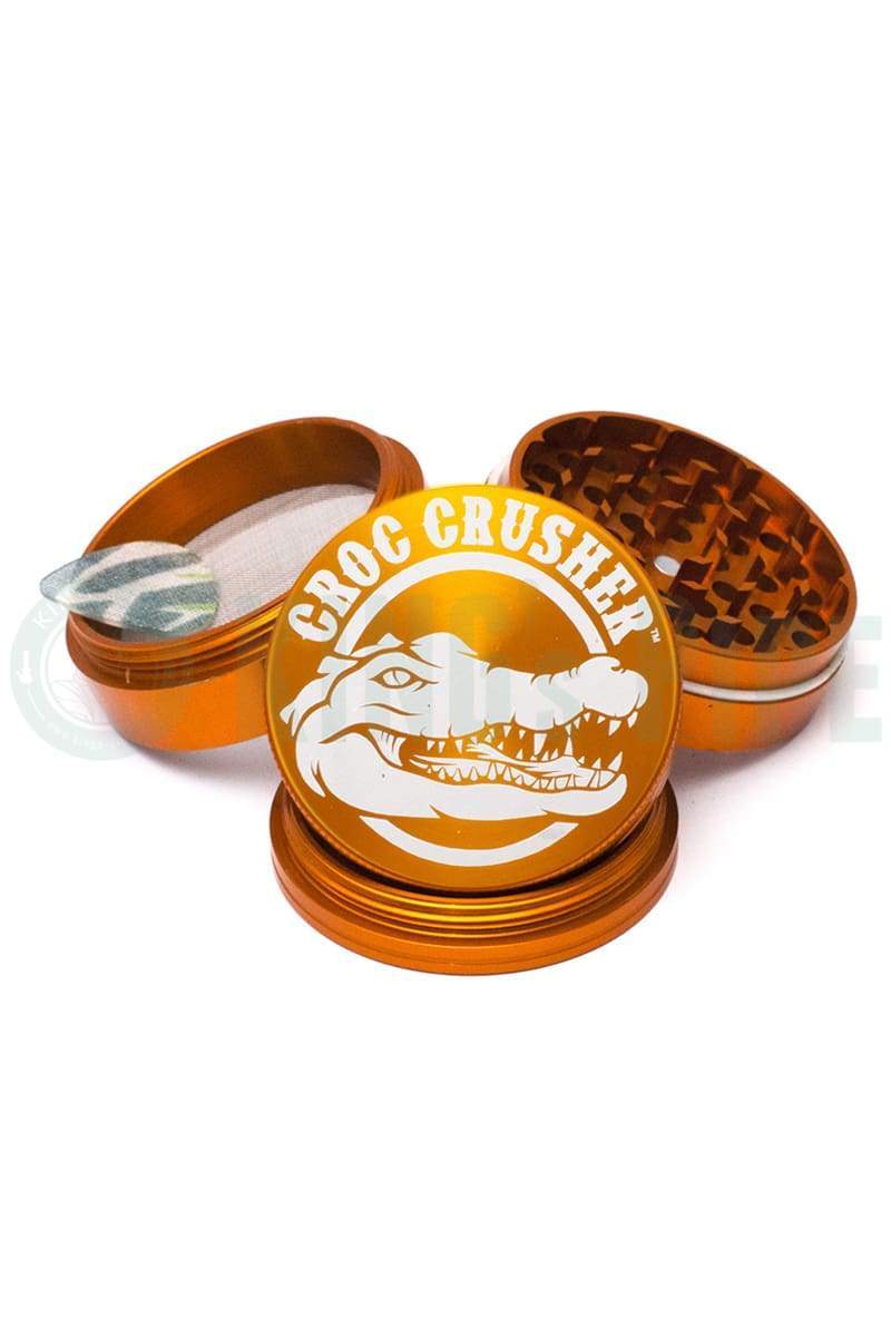 Croc Crusher - 1.5 Inch 4 Piece Grinder Orange