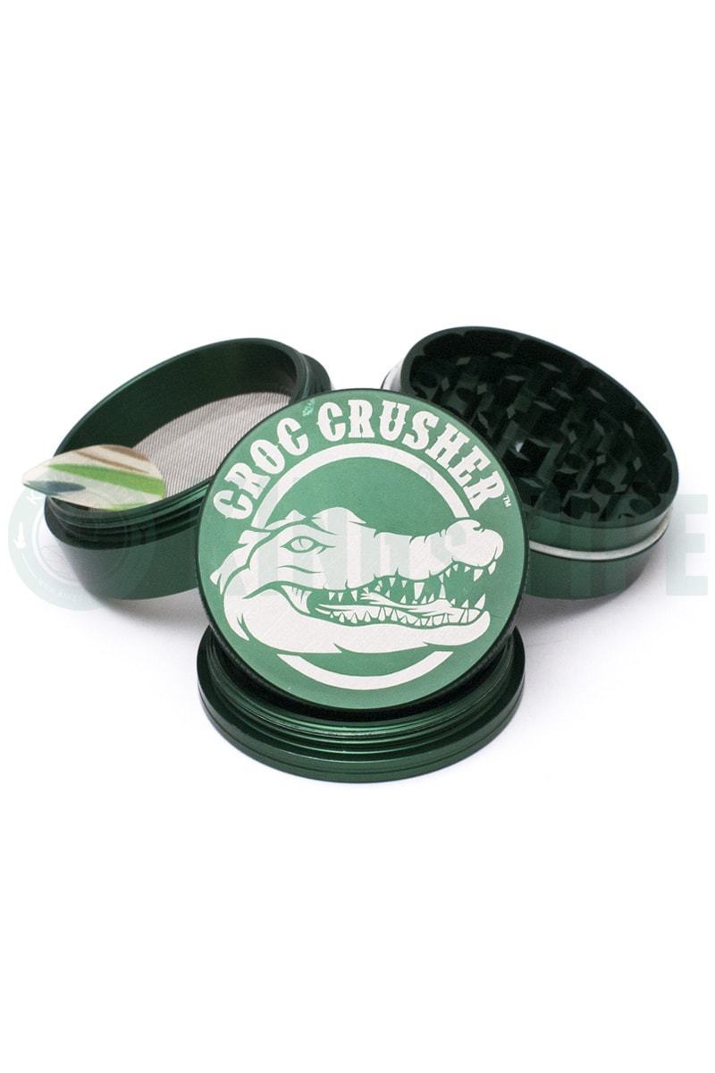 Croc Crusher - 1.5 Inch 4 Piece Grinder Green