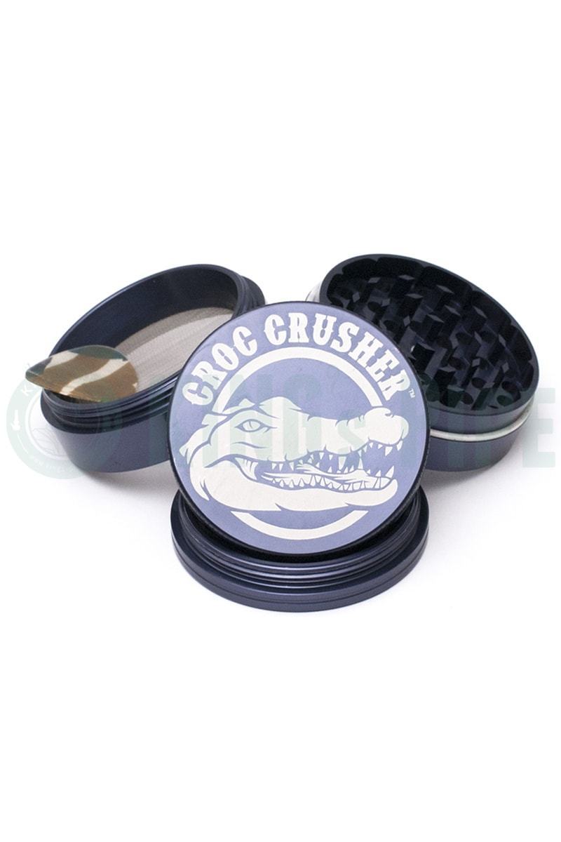 Croc Crusher - 1.5 Inch 4 Piece Grinder Grey