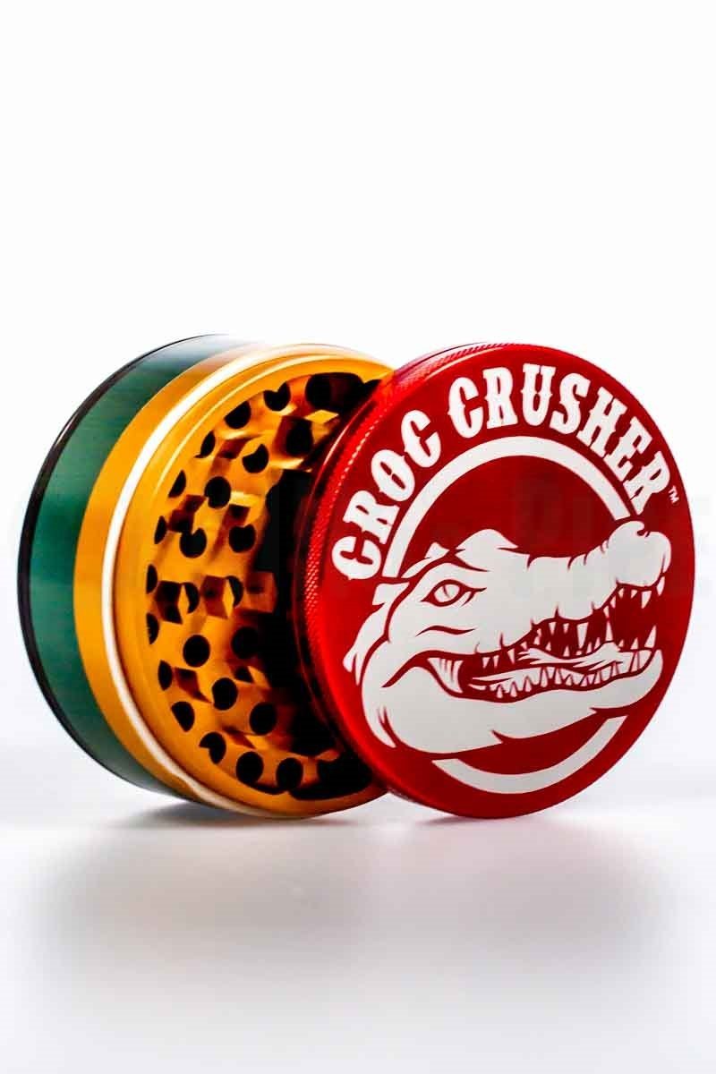 Croc Crusher - 2.5 inch 4 Piece Herb Grinder