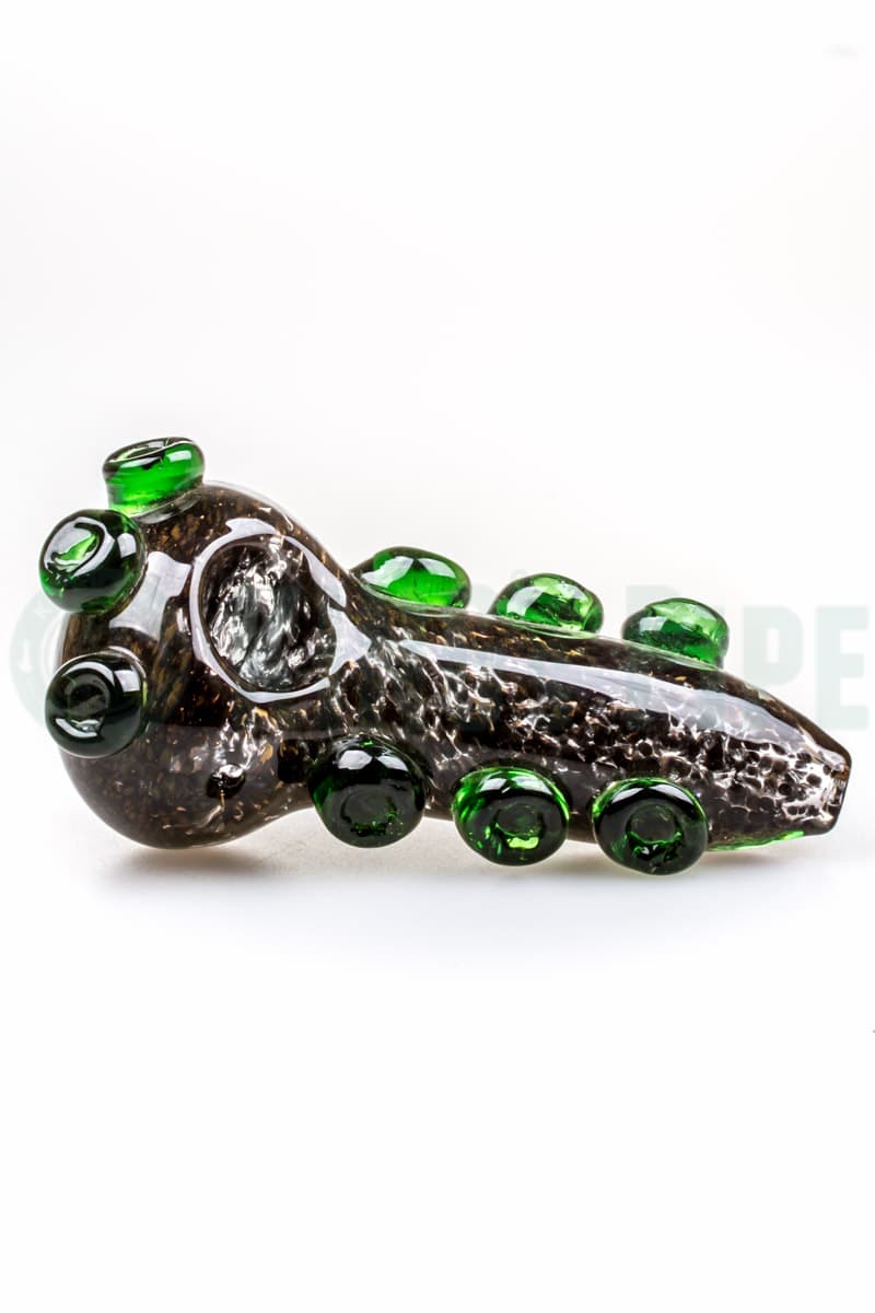 Dark Fritted Glass Pipe