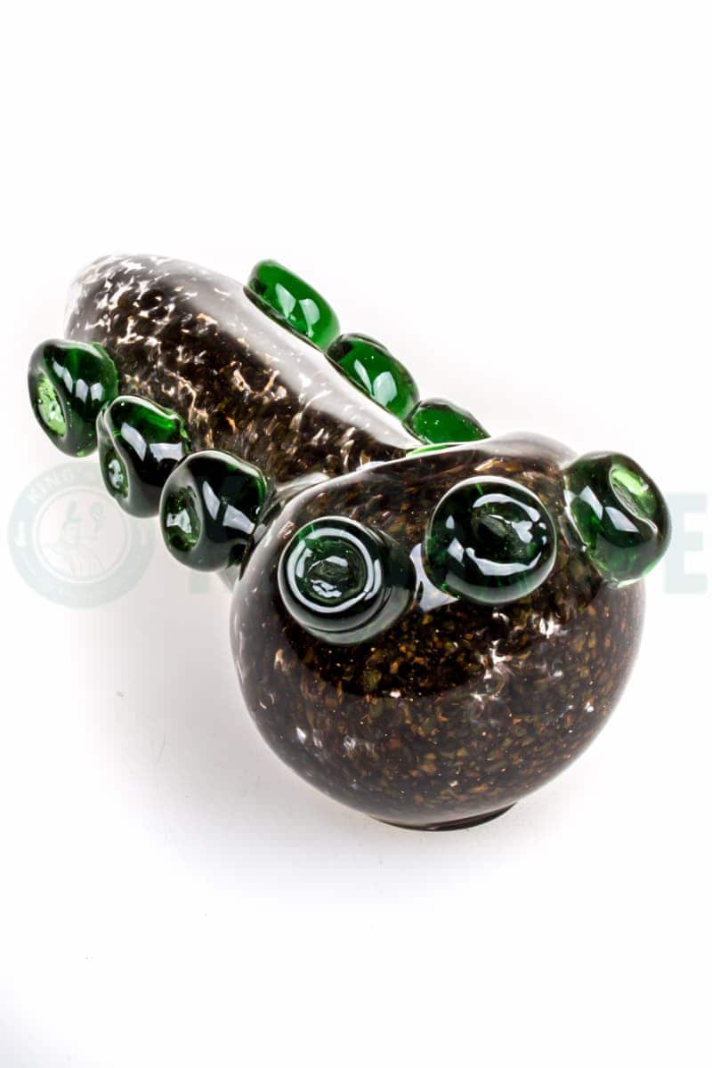 Dark Fritted Glass Pipe