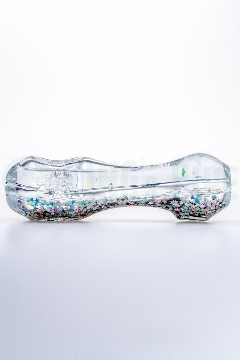 Elevator Glass - Freeze-A-Bowl Glitter Pipe in Hollywood