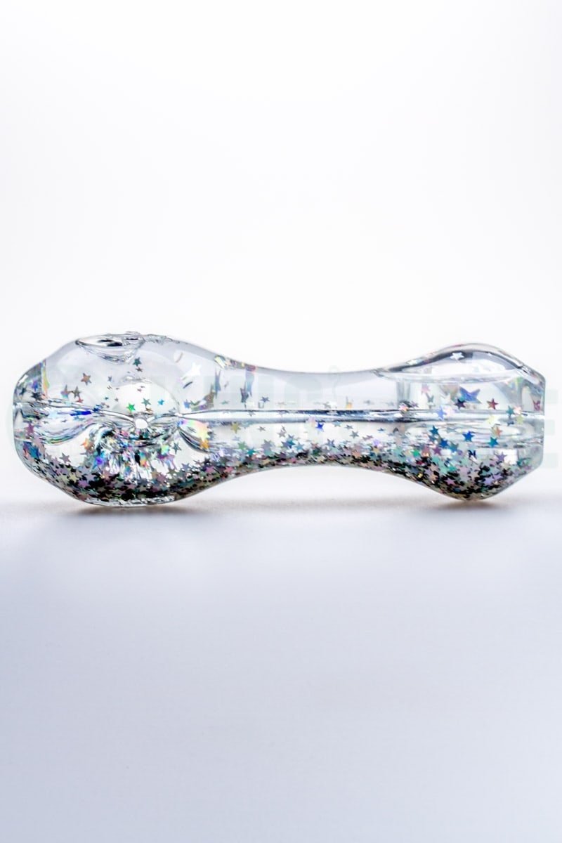 Elevator Glass - Freeze-A-Bowl Glitter Pipe in Hollywood