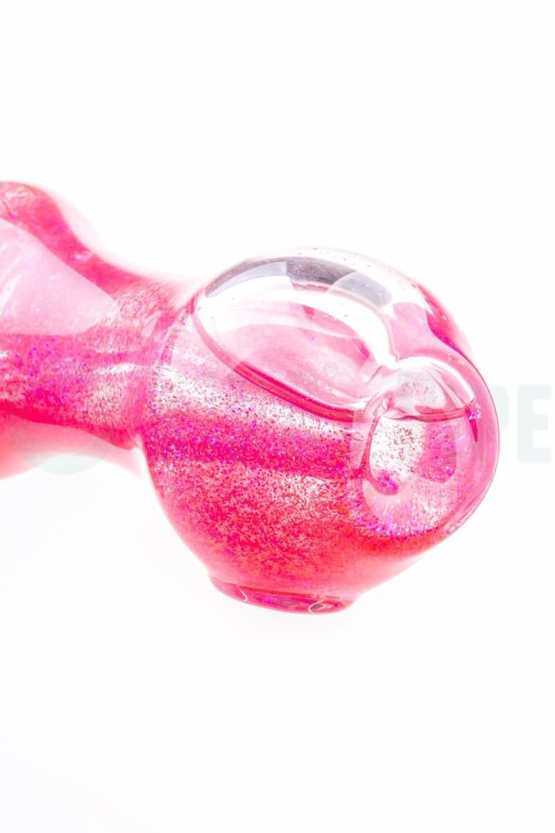 Elevator Glass - Freeze-A-Bowl Glitter Pipe in Hot Pink