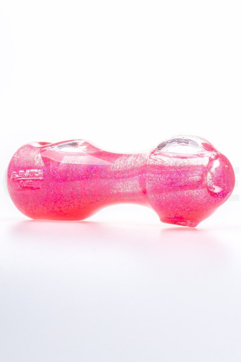 Elevator Glass - Freeze-A-Bowl Glitter Pipe in Hot Pink