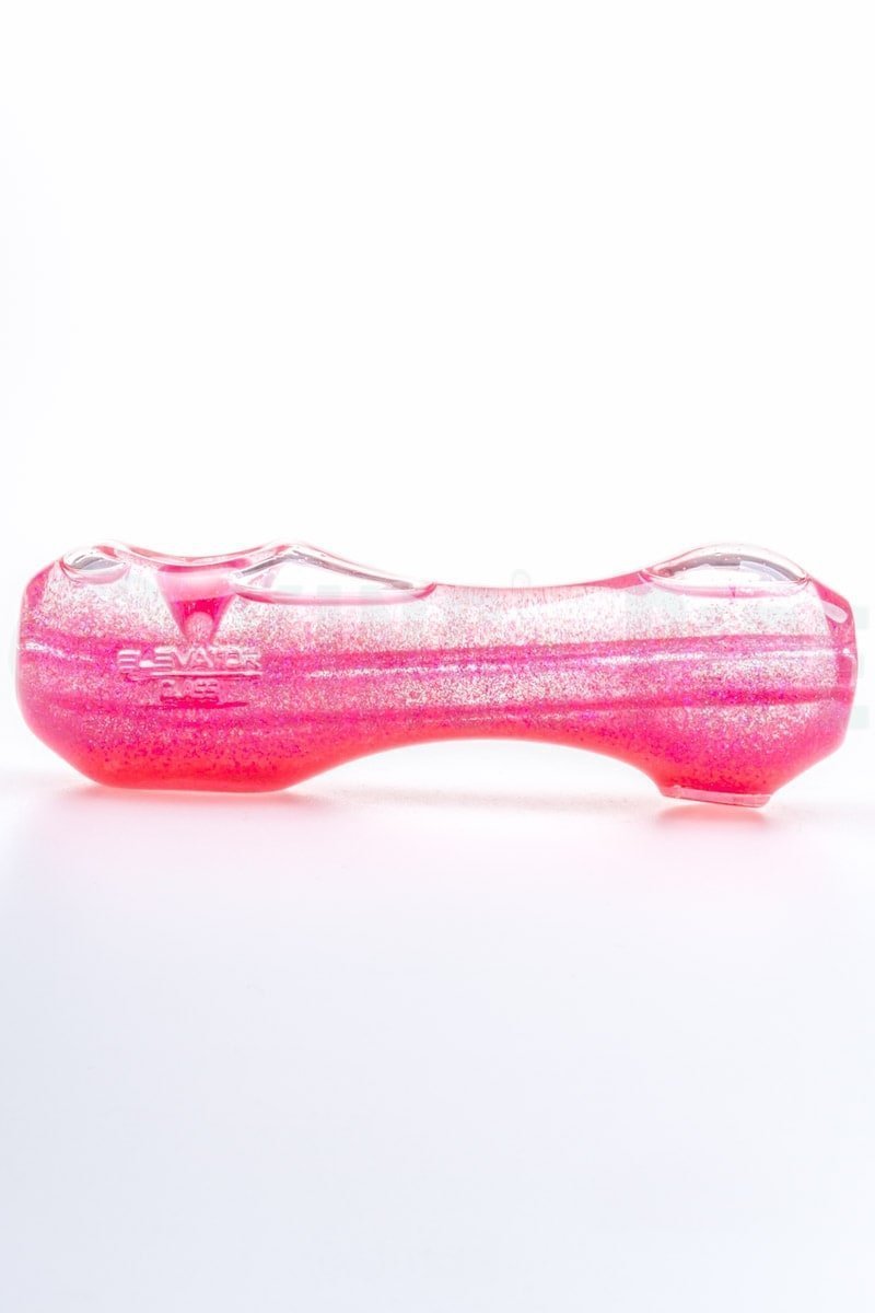 Elevator Glass - Freeze-A-Bowl Glitter Pipe in Hot Pink