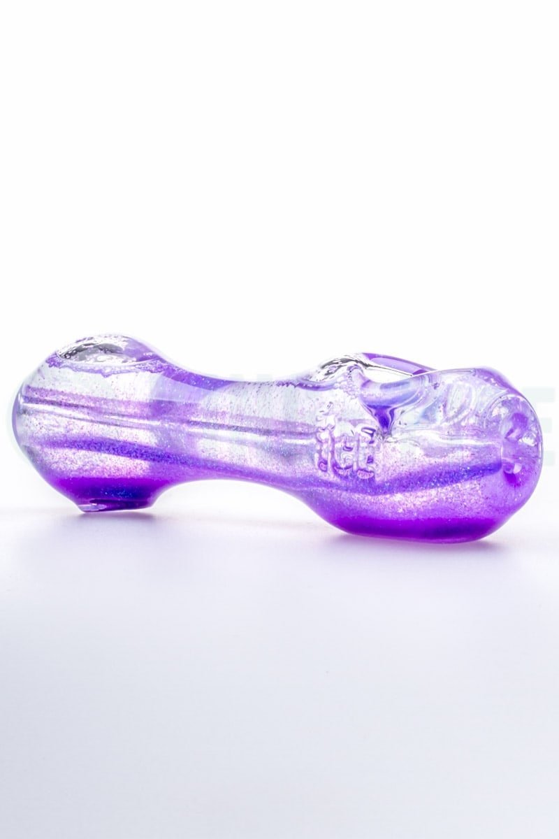 Elevator Glass - Freeze-A-Bowl Glitter Pipe in Lavender