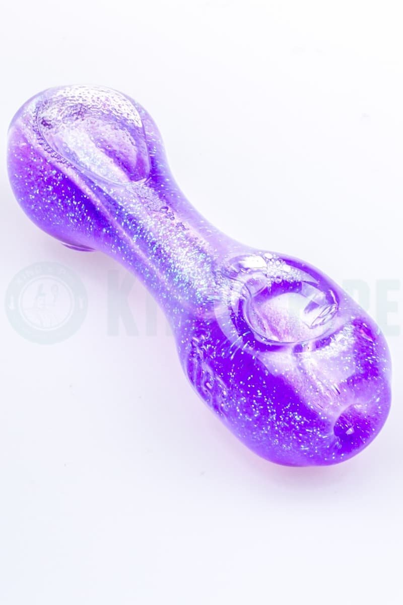 Elevator Glass - Freeze-A-Bowl Glitter Pipe in Lavender