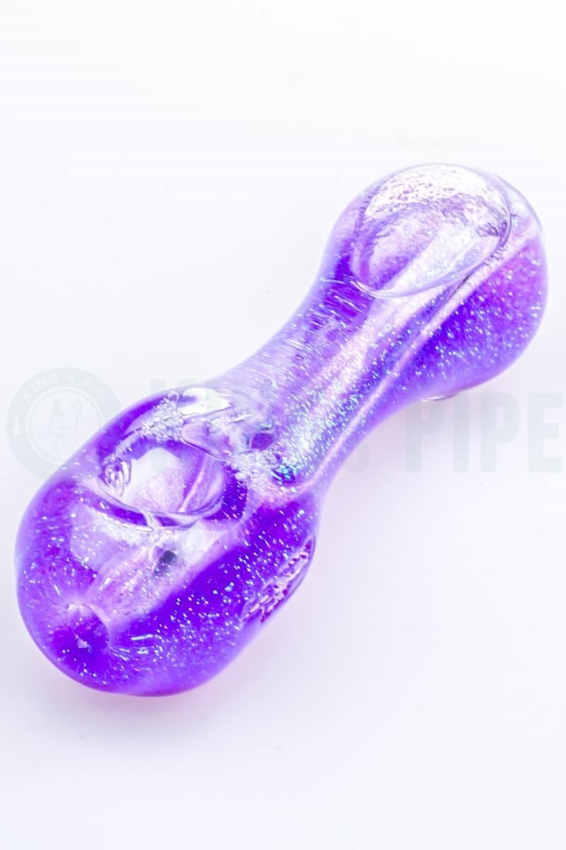 Elevator Glass - Freeze-A-Bowl Glitter Pipe in Lavender