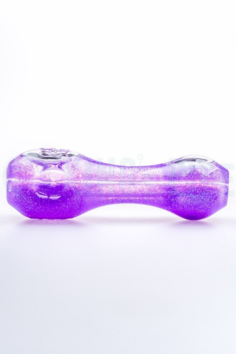 Elevator Glass - Freeze-A-Bowl Glitter Pipe in Lavender