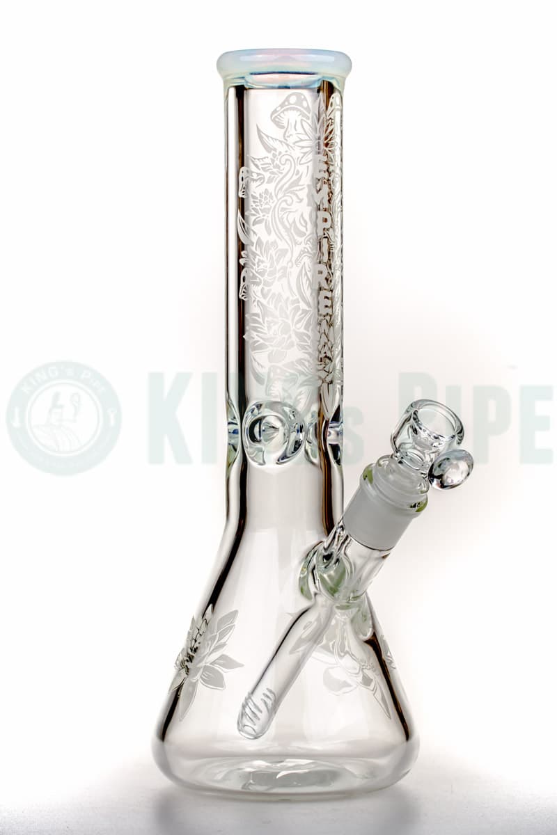 Empire Glassworks - 12&#39;&#39; Sandblasted 9mm Beaker Bong