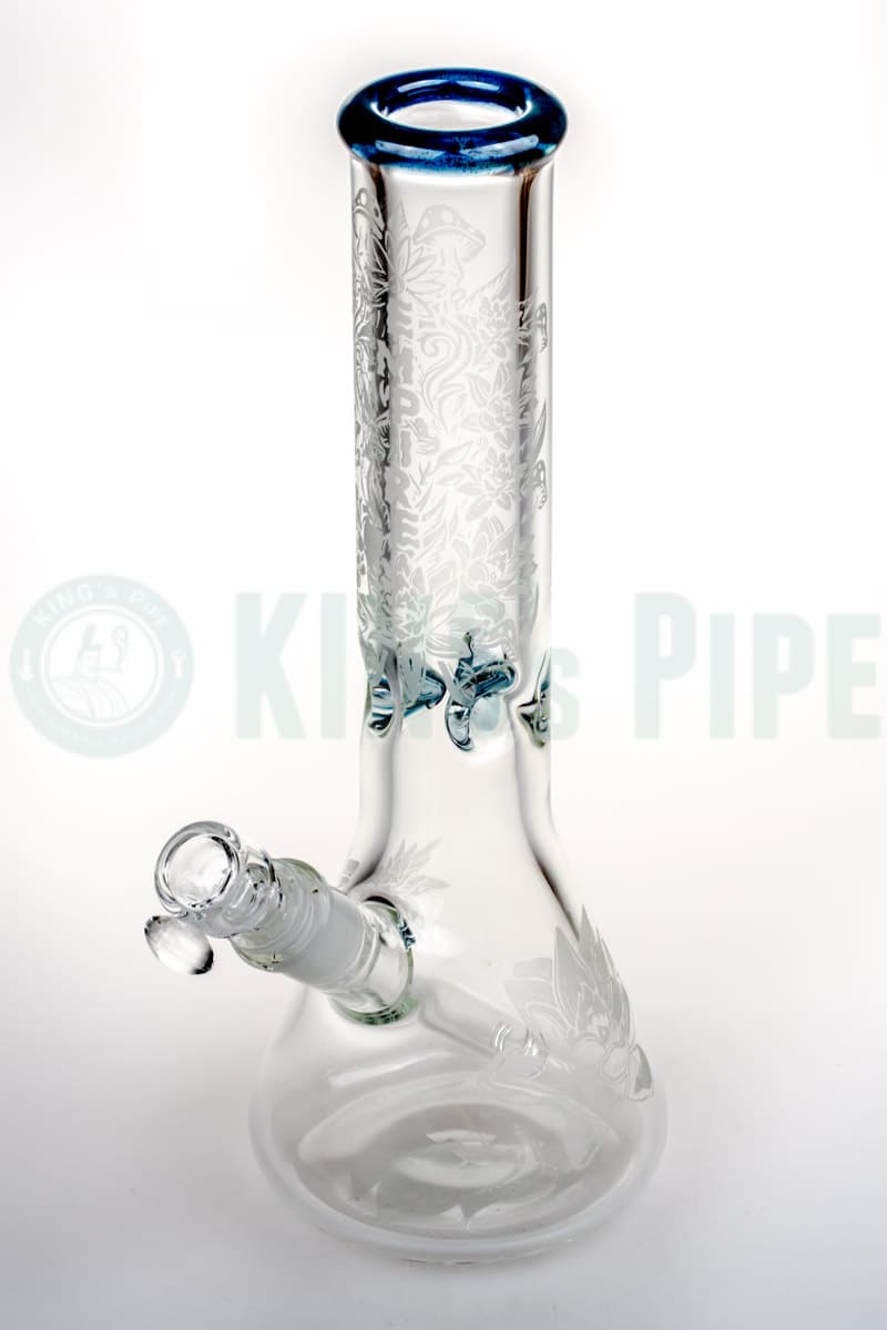 Empire Glassworks - 12&#39;&#39; Sandblasted 9mm Beaker Bong