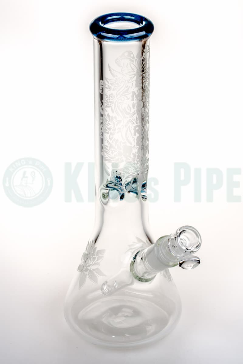 Empire Glassworks - 12&#39;&#39; Sandblasted 9mm Beaker Bong