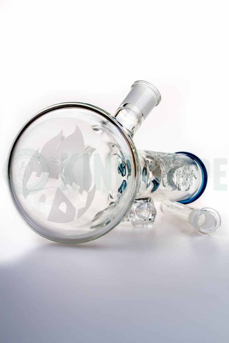 Empire Glassworks - 12&#39;&#39; Sandblasted 9mm Beaker Bong