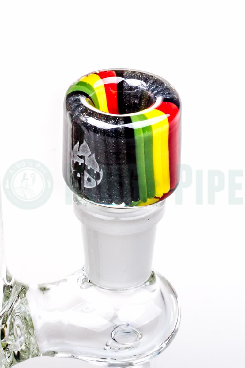 Empire Glassworks - 14mm Male Steel Rasta Bowl Piece