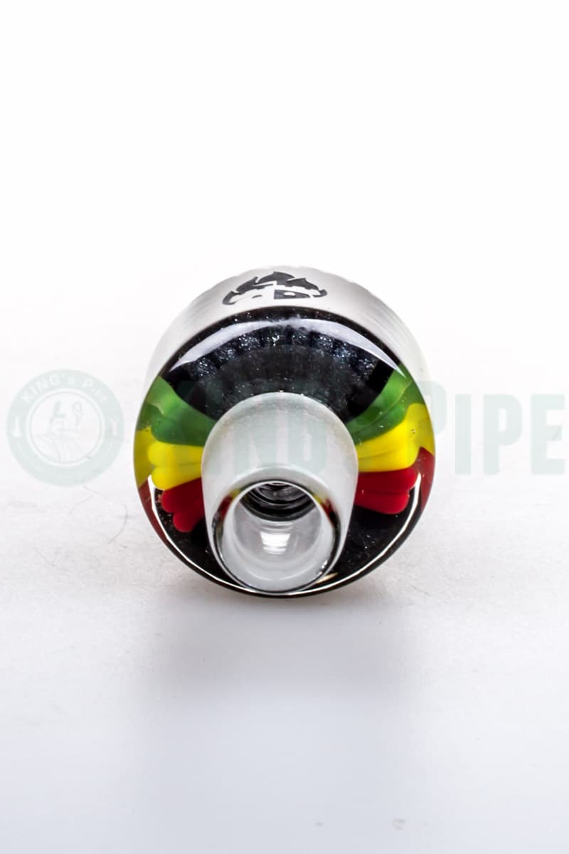 Empire Glassworks - 14mm Male Steel Rasta Bowl Piece