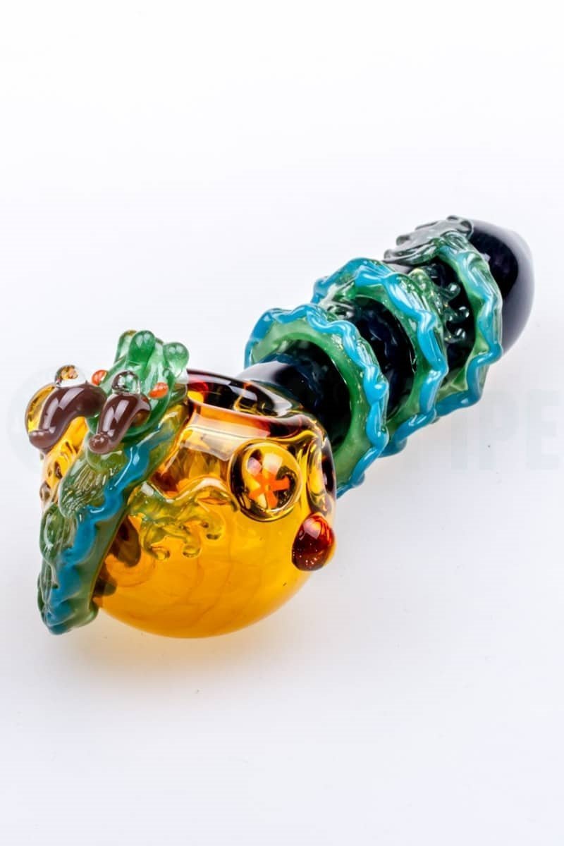 Empire Glassworks - 4.25&#39;&#39; Mini Dragon Glass Spoon Pipe